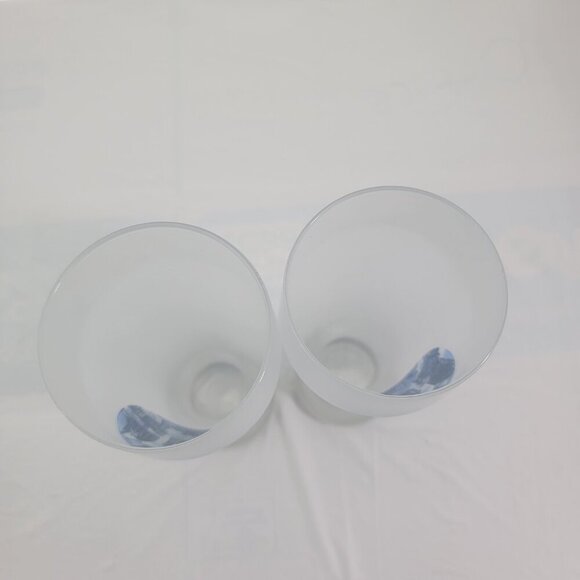 Heidelberg Am Neckar Germany Frosted Pilsner 22 Oz Tall Beer Glasses - Set of 2 - Picture 14 of 16